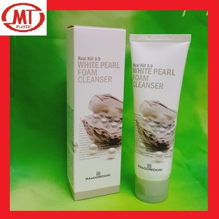 Sữa Rửa Mặt Ngọc Trai Real Kill 9.9 Ra&Gowoori White Pearl Foam Cleanser 120Ml