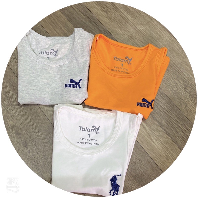 Combo 3 Áo Ba Lỗ Bé Trai 8-23Kg Chất Cotton 4 Chiều Thoáng