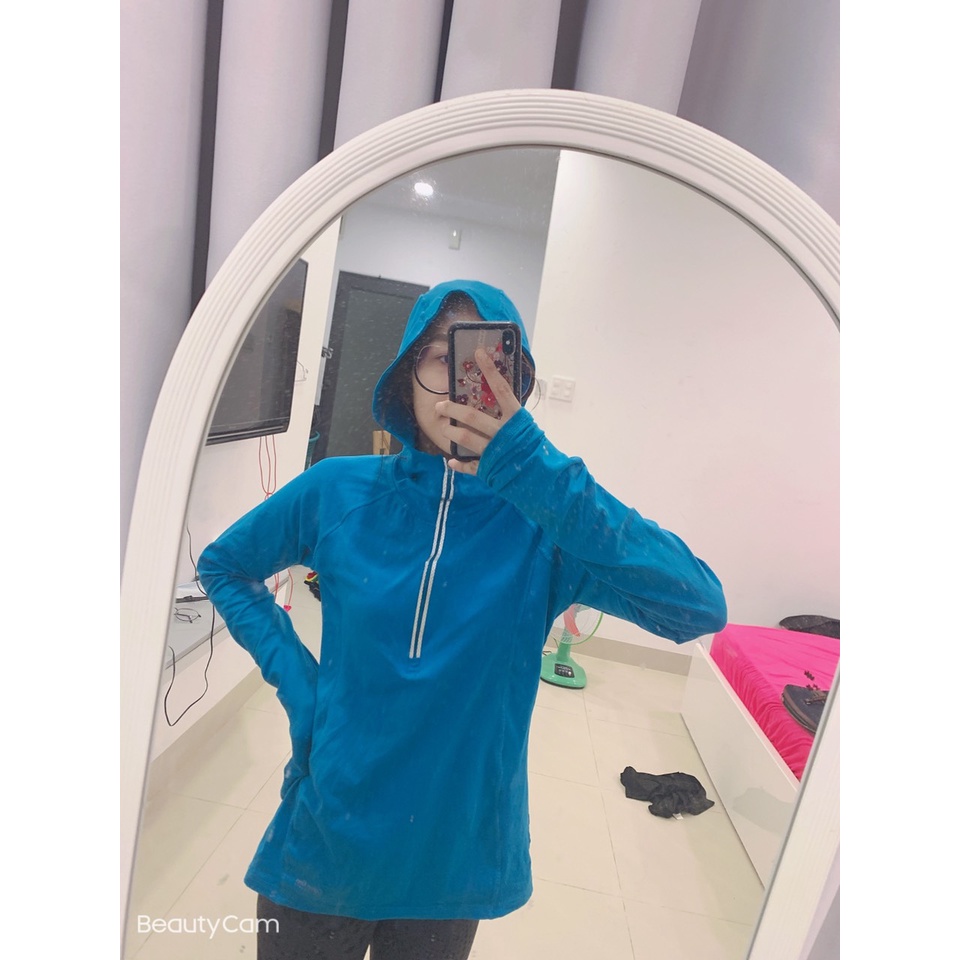 áo khoác thể thao size XL lỗi khóa kéo như hình hàng hiệu