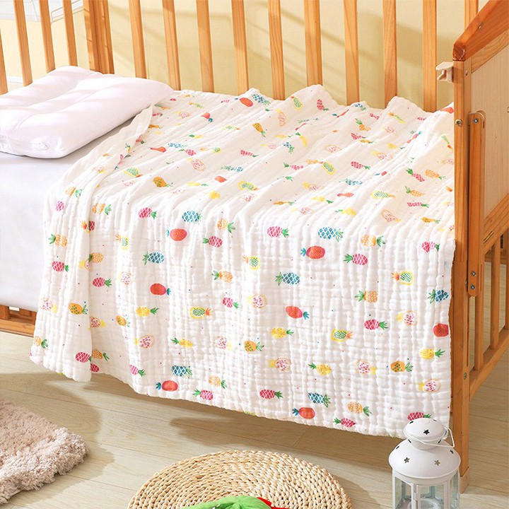 Khăn tắm xô cho bé, Khăn tắm xô 6 lớp hàng xuất Nhật loại đẹp đa năng cho bé siêu mềm mịn siêu thấm hút Baby-S – SKH004