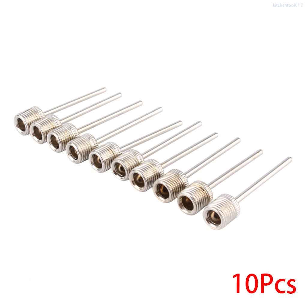 Bộ 10 Kim Bơm Bóng Đá / Bóng Rổ / Bóng Đá Tiện Dụng Cho Nhà Bếptool01