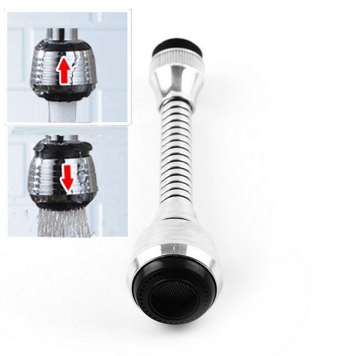 ĐẦU VÒI 2 CHỨC NĂNG CÓ ỐNG NỐI DÀI - DIY479