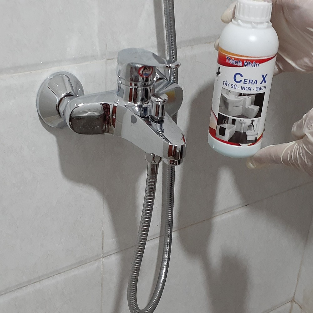 Dung dịch tẩy Sứ bồn cầu - Vòi sen Inox - Gạch men - Cera X 250ML