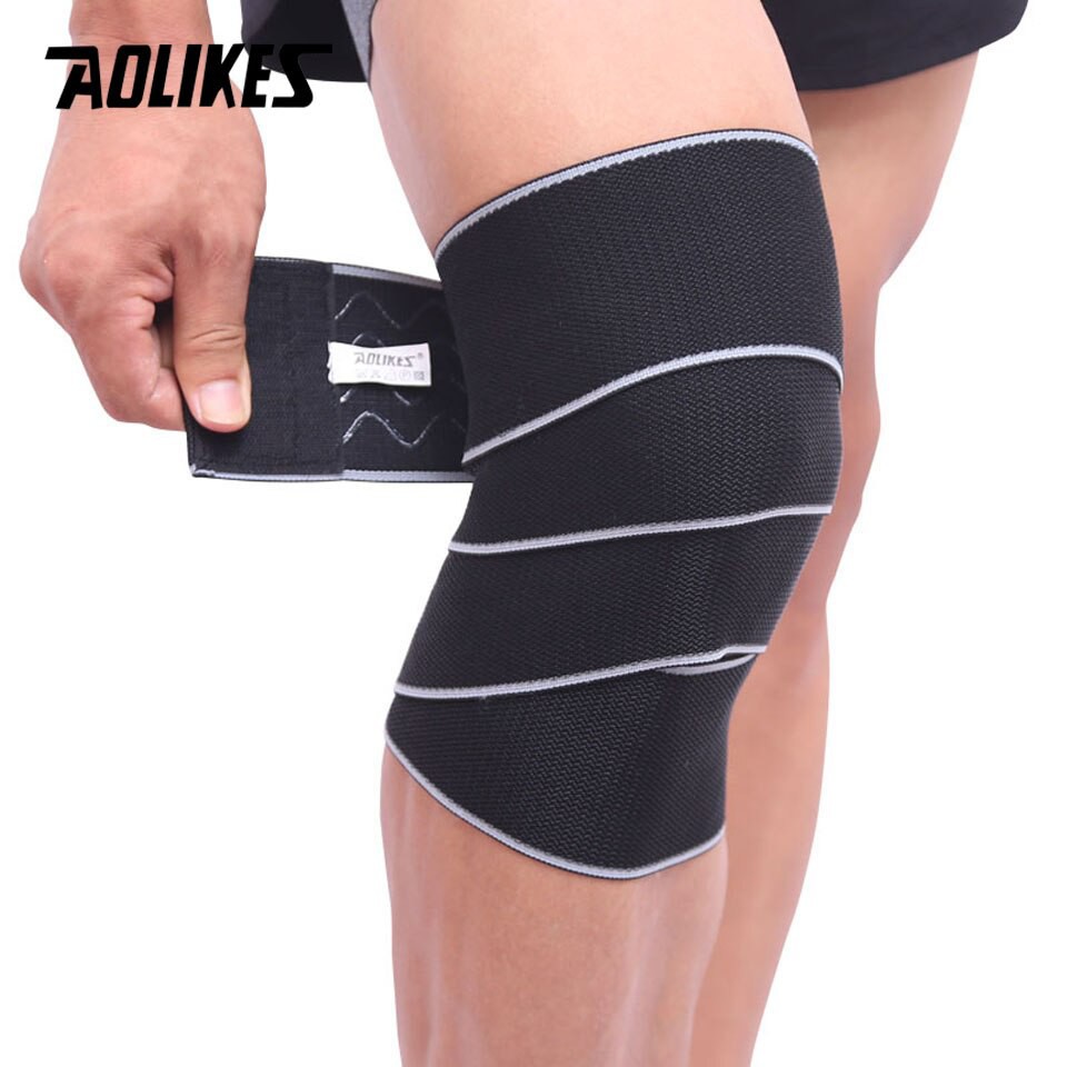 Băng quấn đầu gối thể thao AOLIKES A-1517 Sport knee support