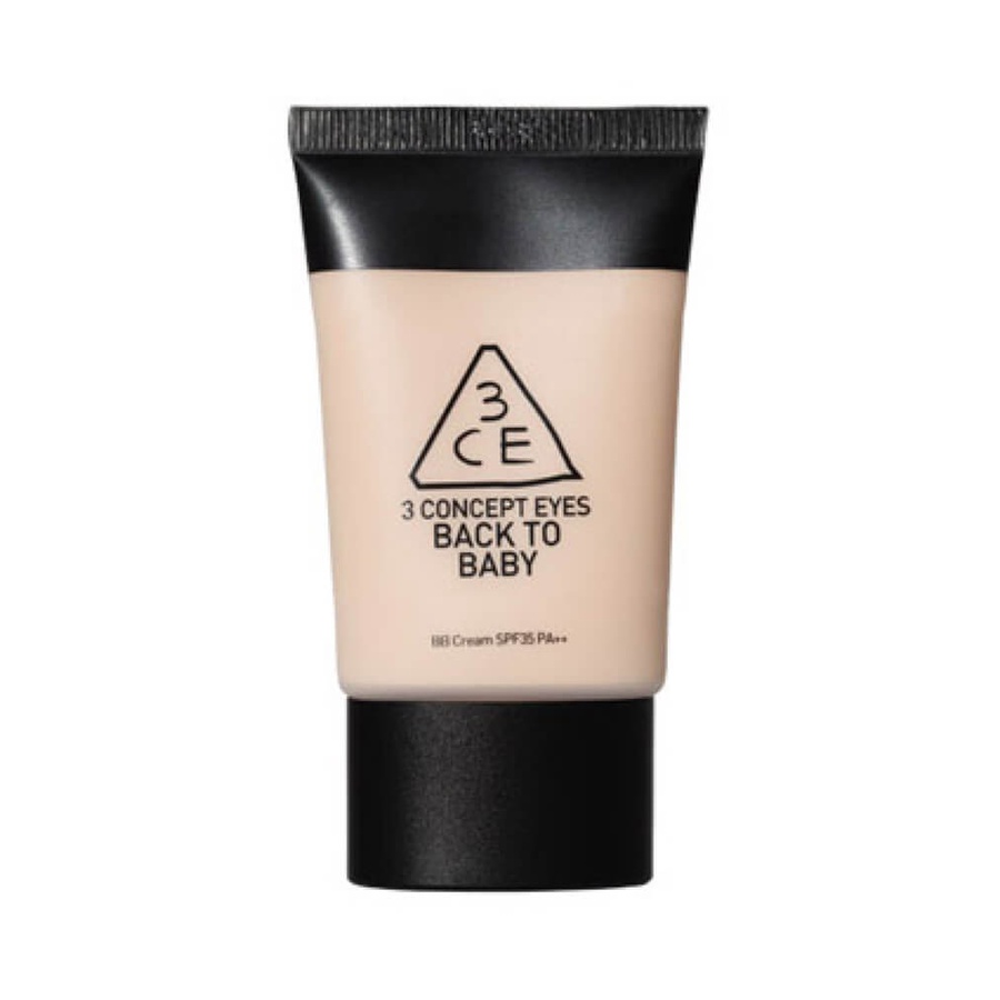 Kem nền siêu lì, che phủ mỏng mịn, bền màu 3.CE Back To Baby BB Cream - CHÍNH HÃNG HONGS BEAUTY