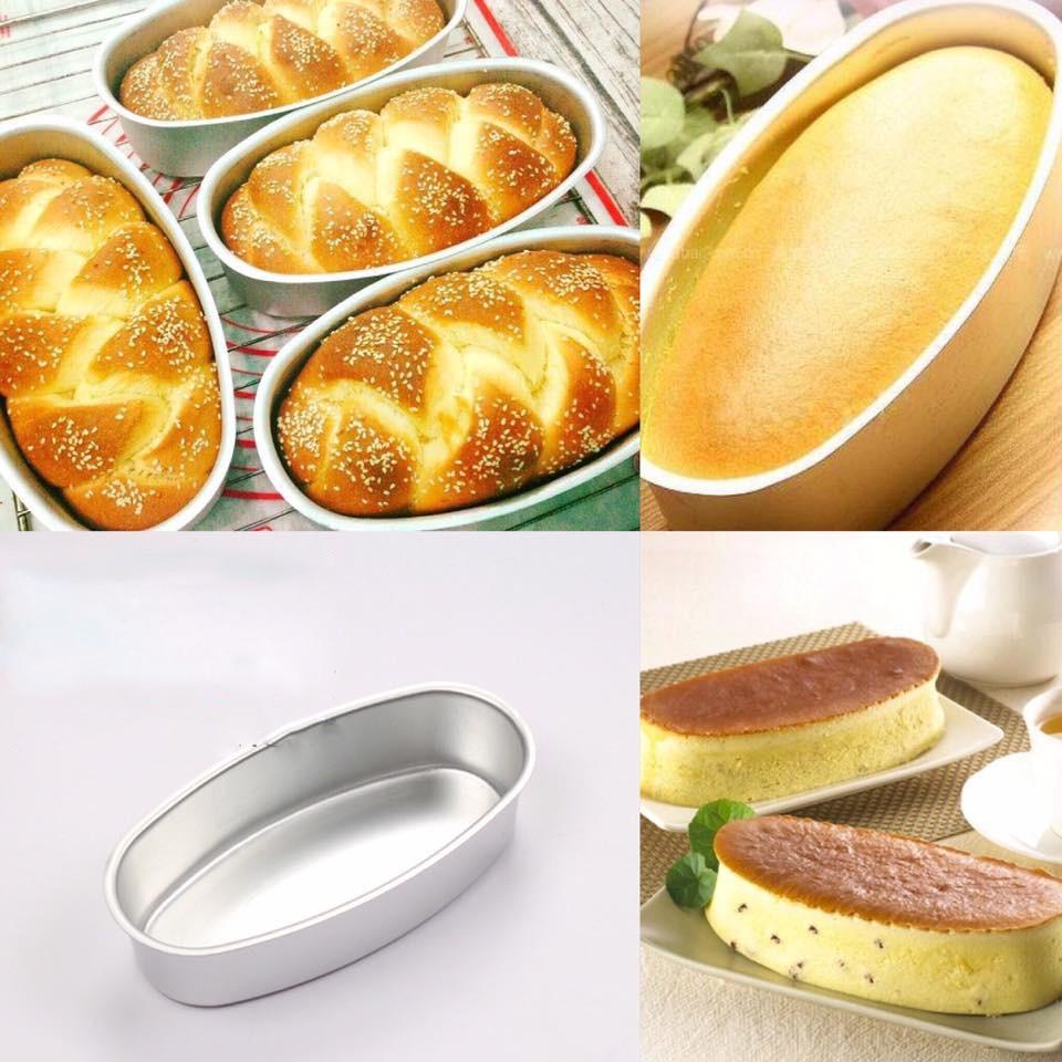 Khuôn nướng bánh oval D08