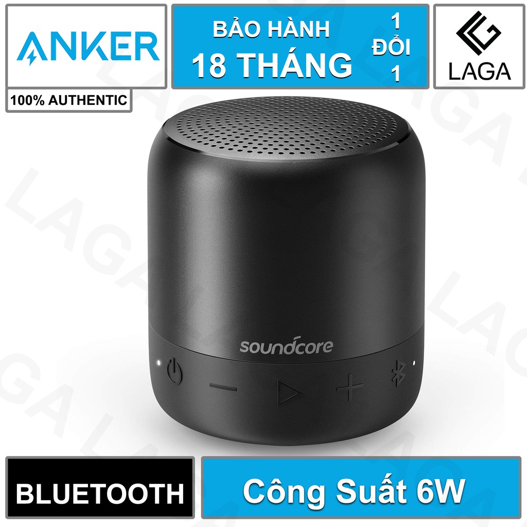 [Mã 154ELSALE2 giảm 7% đơn 300K] Loa bluetooth di động ANKER SoundCore Mini 2 6W - A3107