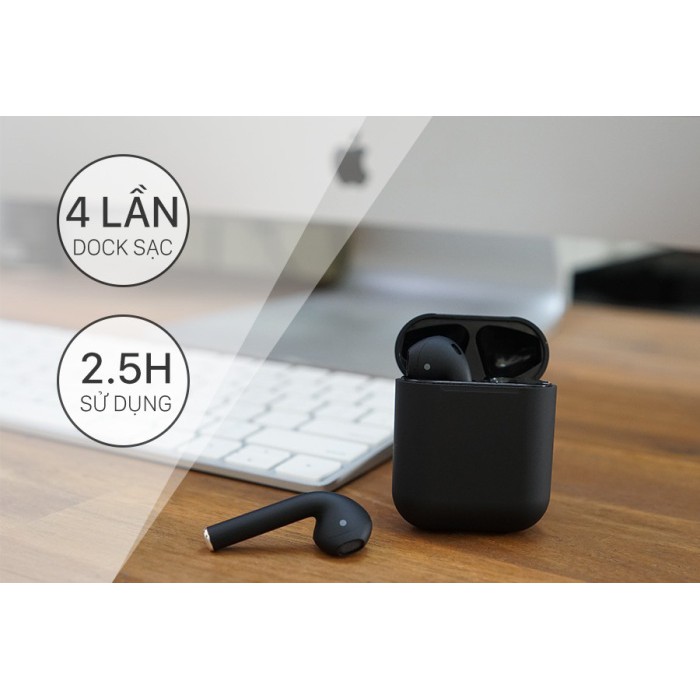 Tai nghe bluetooth wireless 5.0 V11,mở nắp nhận kết nối, hàng chính hãng , âm thanh sống động