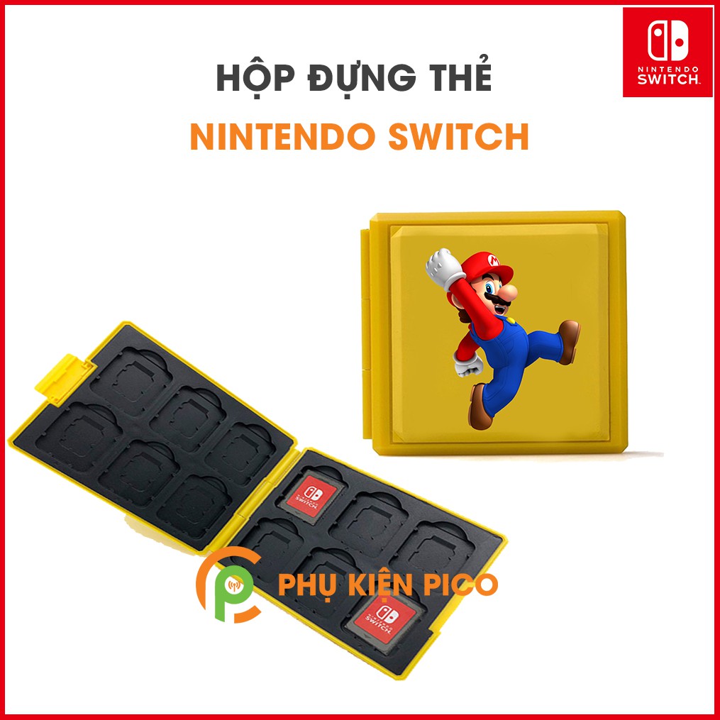 Hộp đựng thẻ game Nintendo Switch - Hộp đựng 12 thẻ game Nintendo Switch