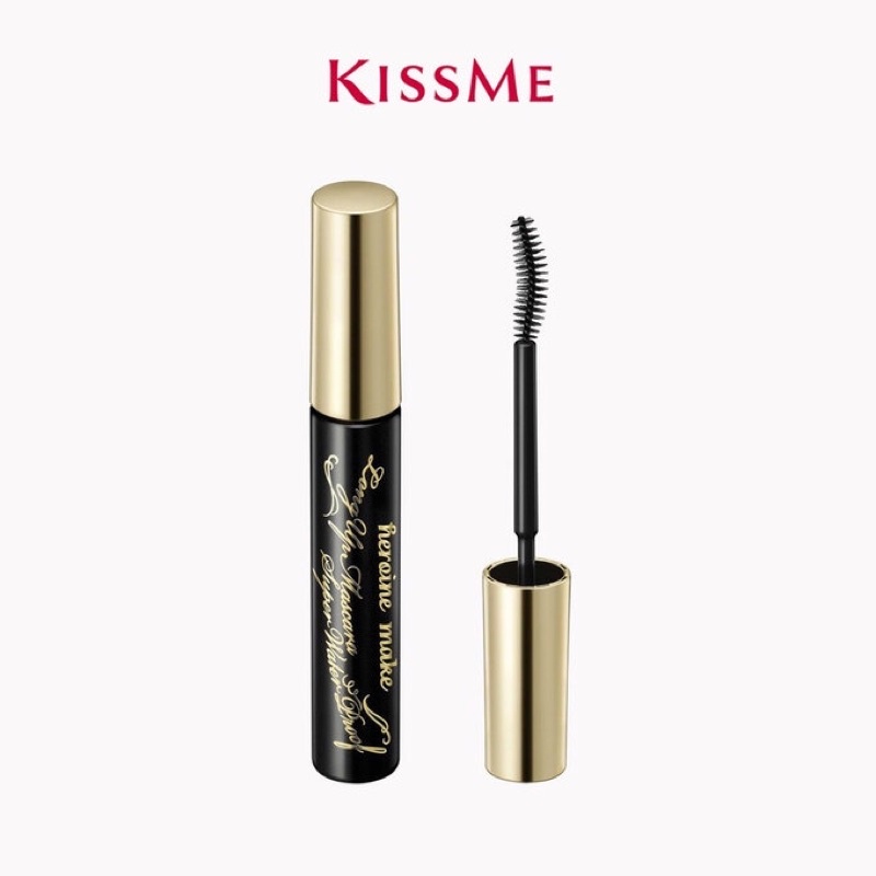 Mascara Kiss me Long up Super Waterproof dài mi, siêu chống nước