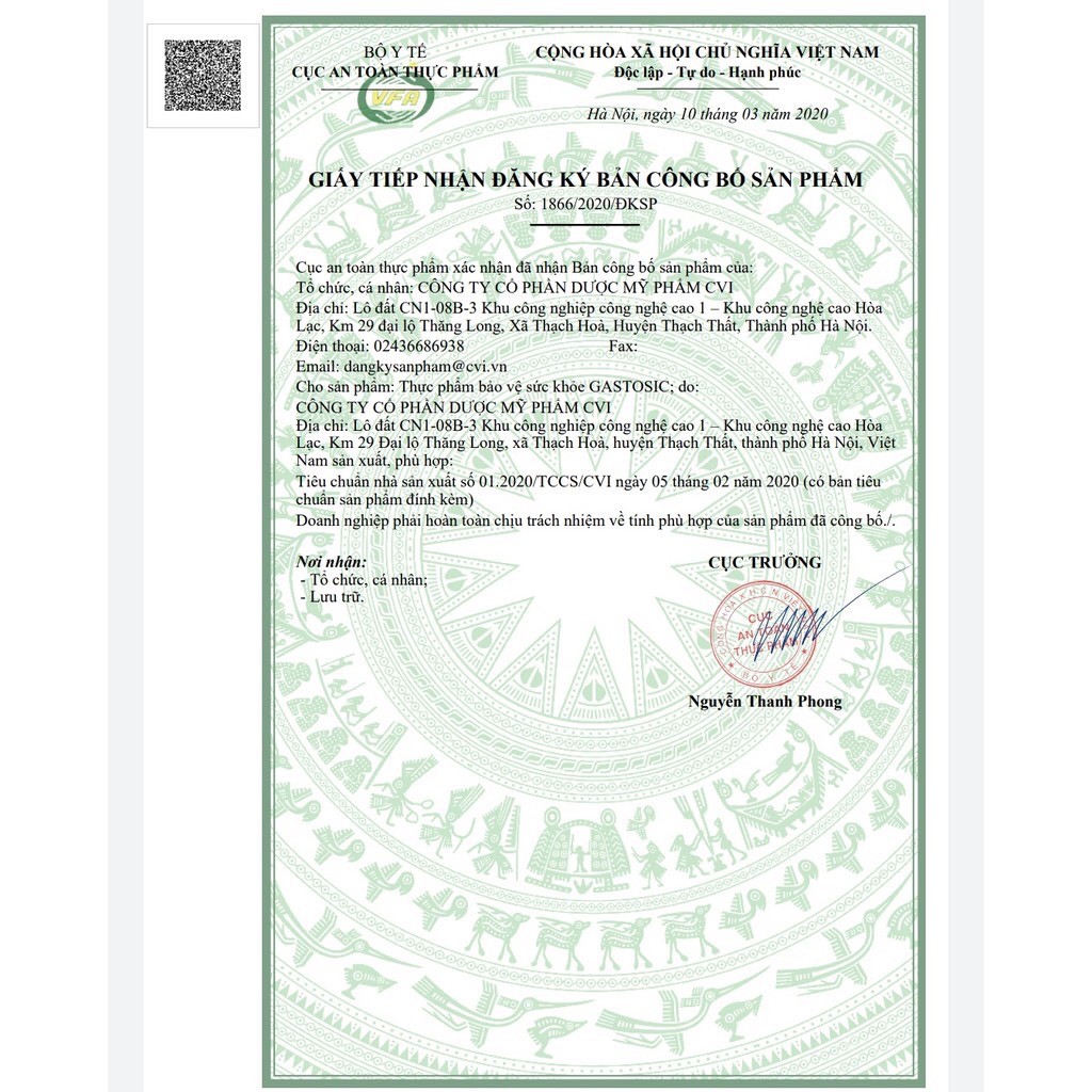 GASTOSIC - Giải Pháp Chuyên Biệt Cho Trào Ngược Dạ Dày Thực Quản.