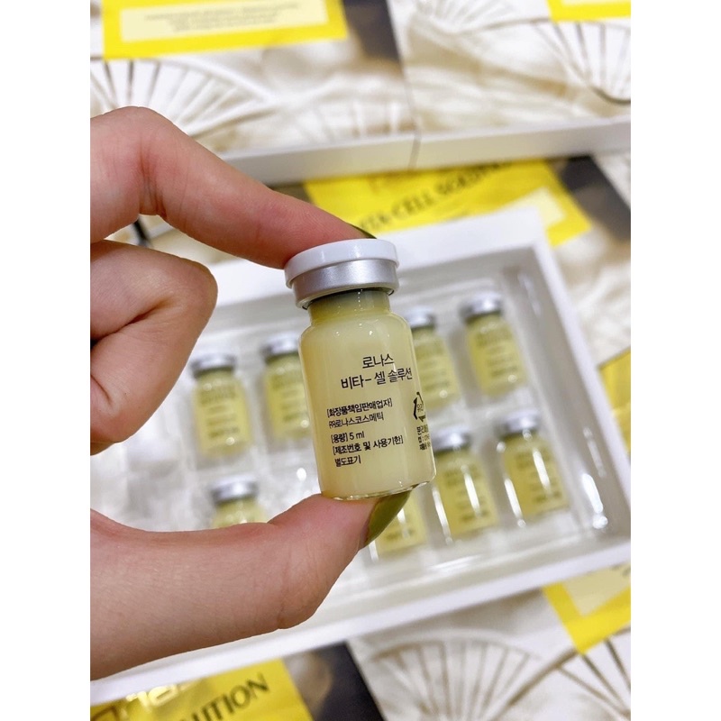 LẺ 1 lọ TẾ BÀO GỐC RONAS VITAMIN C STEM VITACELL SOLUTION CHÍNH HÃNG KOREA