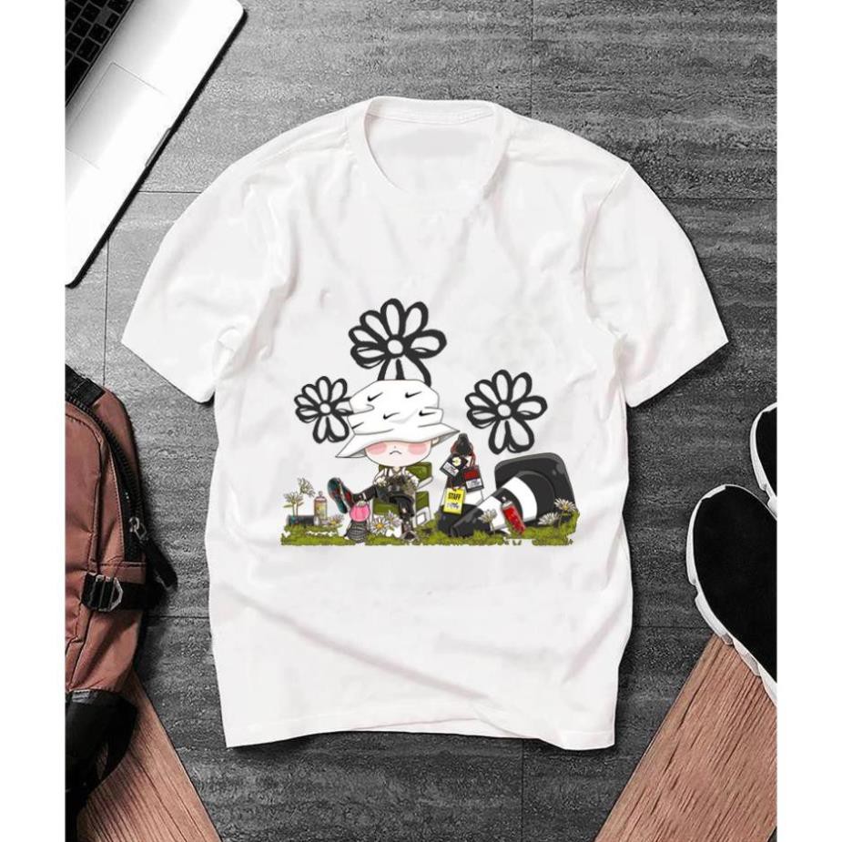 Áo thun ngắn tay GDragon chibi mẫu 3 - Áo thun unisex tay ngắn form rộng vải cotton thoáng mát - Full size