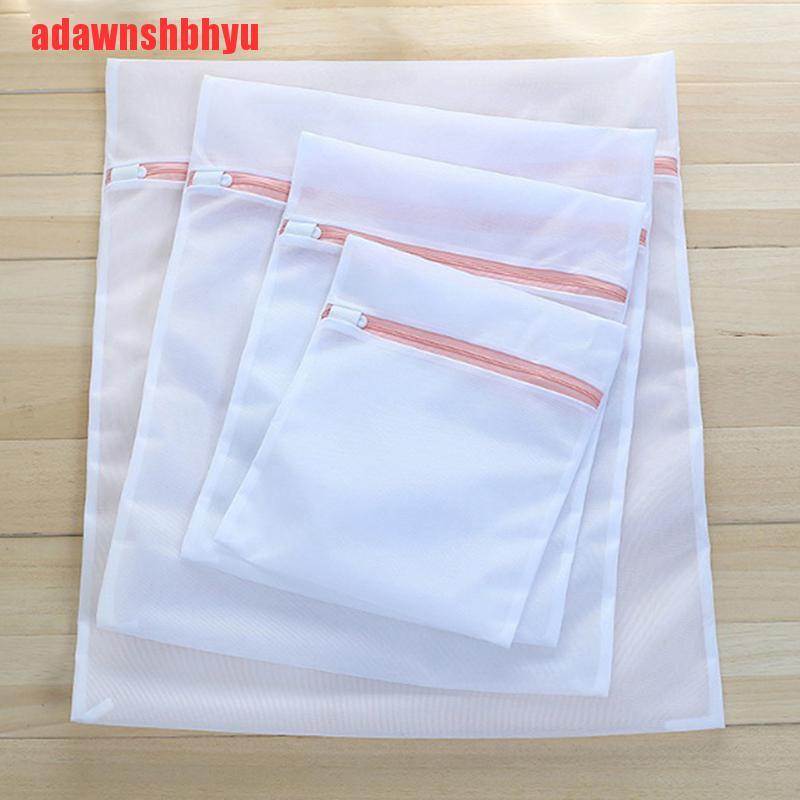 Túi lưới giặt đồ lót vớ có khóa kéo sử dụng trong máy giặt