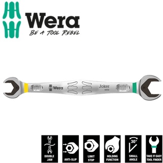 Cờ lê tròng cóc Wera Joker 6002 gồm 2 đầu miệng 10mm và 13mm Wera 05003760001