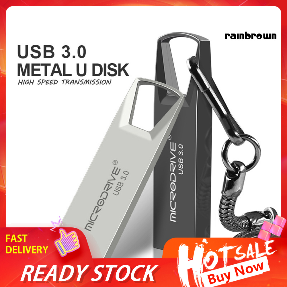 Portable 1/2TB USB 3.0 Flash Drive U Disk Memory Stick with Key Ring Holder /RXDN/