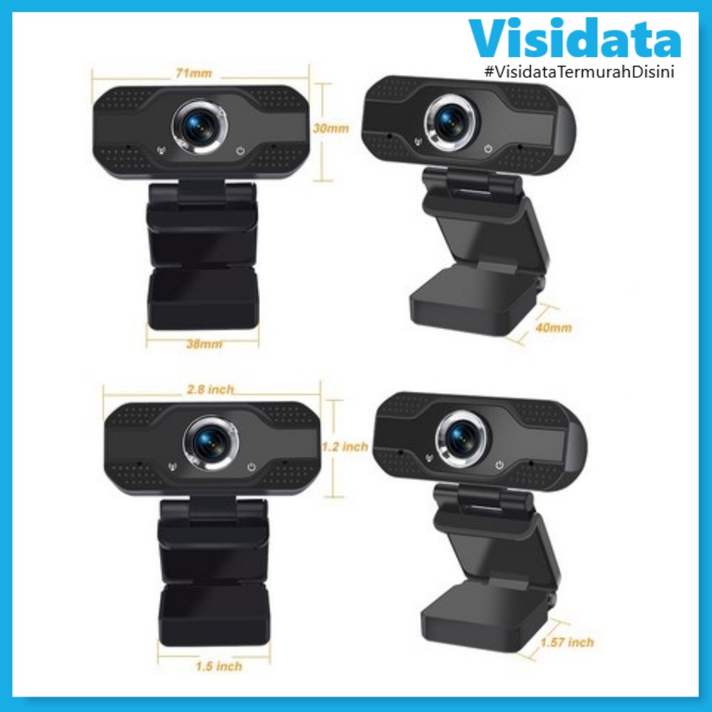 Webcam Fhd 1080p 85 Góc Rộng 2mp 1920x1080p Kèm Micro Cho Pc Laptop | BigBuy360 - bigbuy360.vn