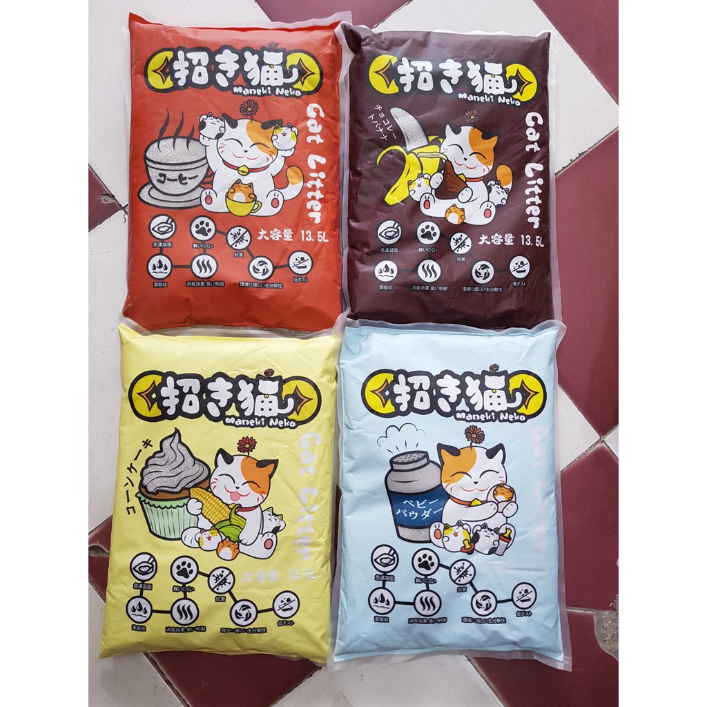Cát Neko 5L - Cát Vệ Sinh Cho Mèo Khử Mùi Vón Tốt