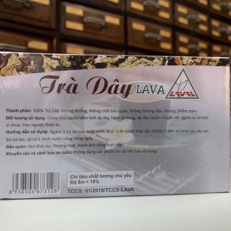 Trà Dây Lava - VIÊM LOÉT DẠ DÀY VÀ KHUẨN HP