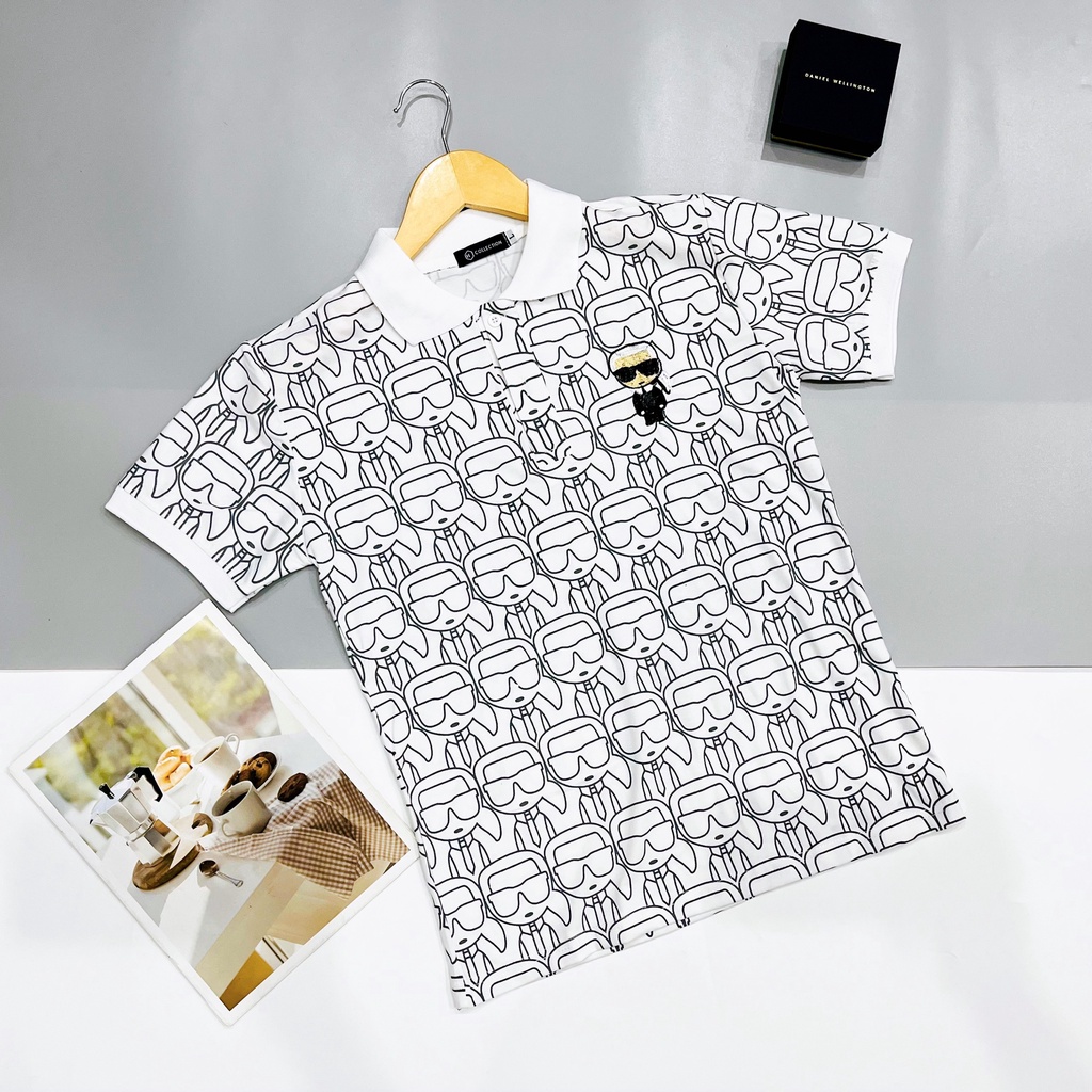 Áo Thun Nam Cổ Bẻ Chất Cotton Mềm Mại Thấm Hút Mồ Hôi