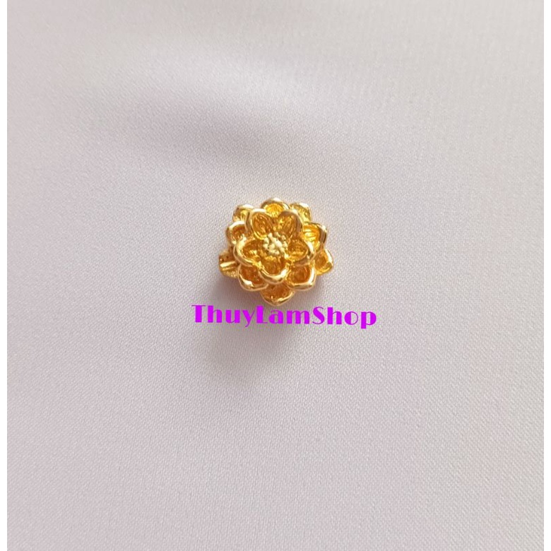 Charm bông Sen Mic vòng hàng cao cấp size 12li