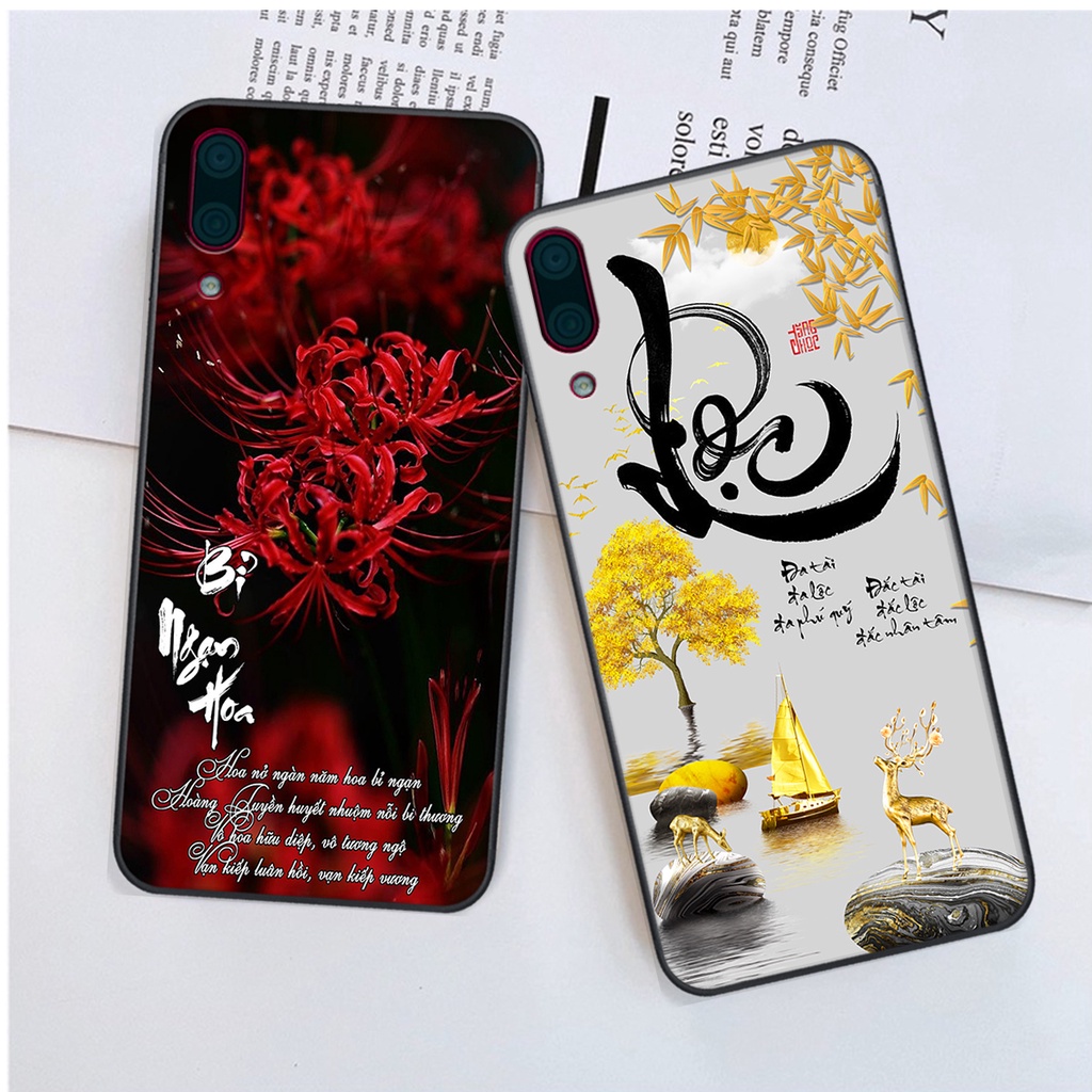 Ốp lưng Huawei Y9  PRO 2019 in hình chữ tài chữ lộc, Cha Mẹ, bình an SIÊU ĐẸP