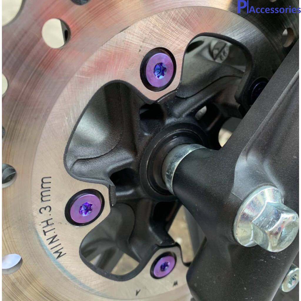 ỐC TITAN GR5 6li10 Dù Âm Gắn Đĩa Vario Đời 2018 Trở Lên Và Các Vị Trí Có Cùng Kích Thước