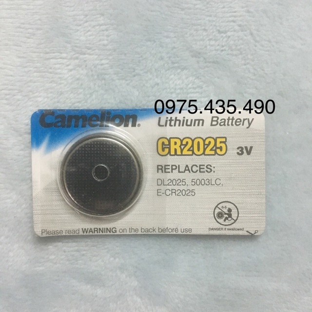 Pin CR2025 Camelion Vỉ 1 Viên