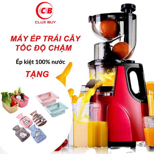 Máy ép chậm hoa quả X2000 chính hãng, máy ép trái cây hoa quả ép được tới 95% lượng nước