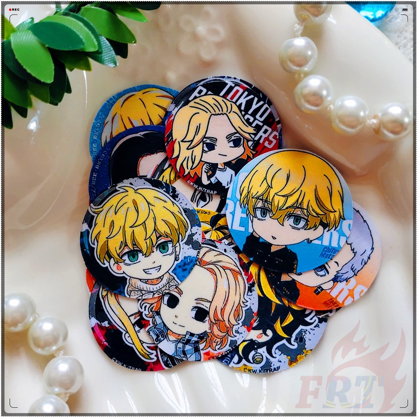 ★★★ Tokyo Revengers Q-2 Mini Diary Manual Stickers ★★★ 40Pcs/Set Anime DIY Fashion Scrapbooks Album Decor Decals Stickers