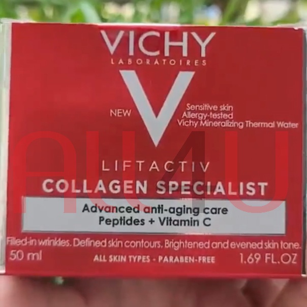 [CHÍNH HÃNG CÓ TEM] VICHY Liftactiv Collagen Specialist 50mL - Kem Dưỡng Ngừa Lão Hóa, Săn Chắc Da Ban Ngày.