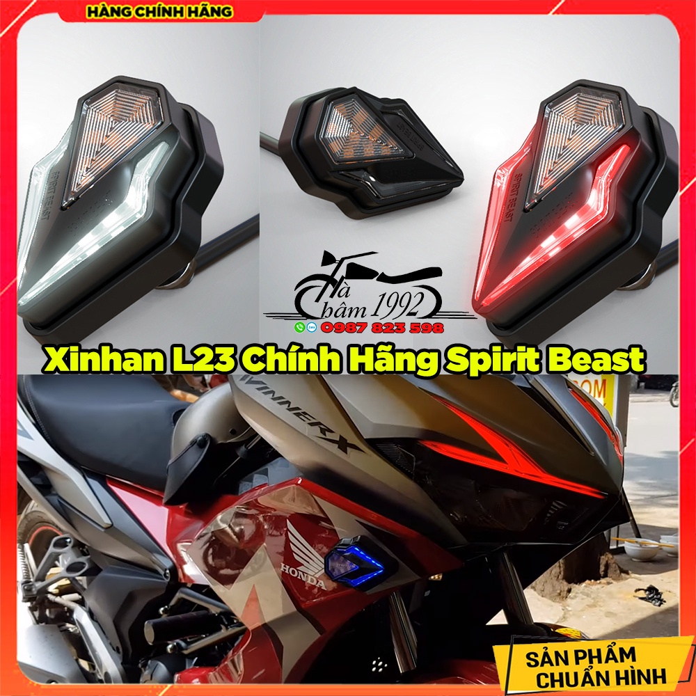 Xinhan L23 Spirit Beast Chính Hãng Gắn Zin Cho Winner X , R15V3 Và Nhiều Loại Xe