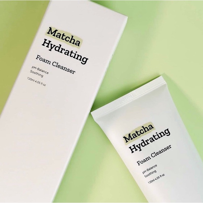 Sữa rửa mặt trà xanh dịu nhẹ B.LAB Matcha Hydrating Foam cleanser 120ml