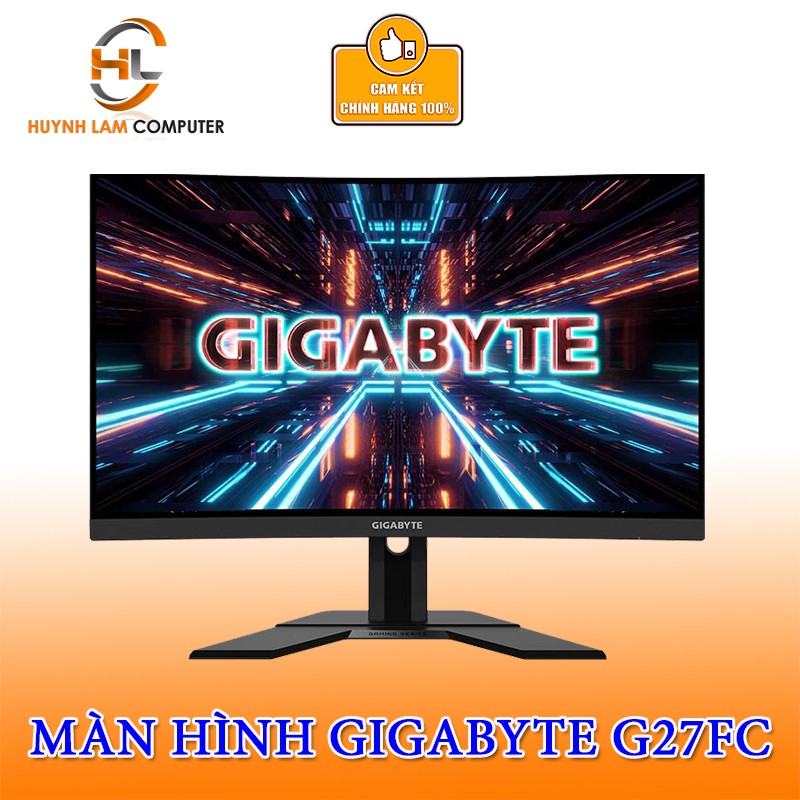 Màn hình máy tính 27inch Gigabyte G27FC A Chính Hãng Viên Sơn Phân Phối