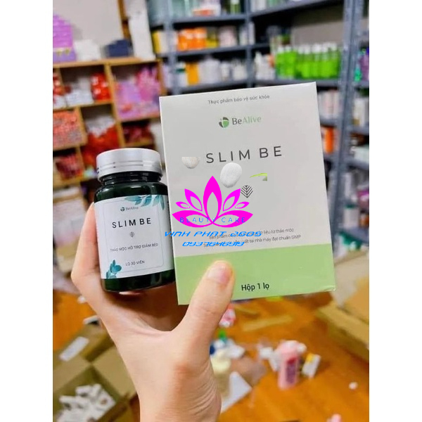 [Y Như Hình]Trà Thảo Mộc SlimBe Chính Hãng Mẫu Mới Lọ 30 viên