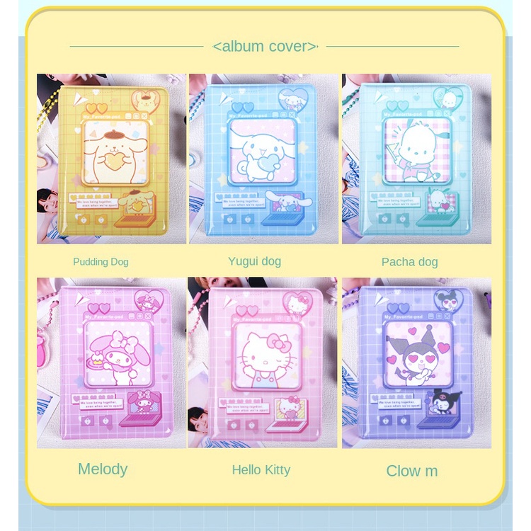 Bộ Sưu Tập Ảnh Thẻ Hình Thần Tượng Sanrioed Ngôi Sao Kpop My Melody Kuromi Hello Kitty Đáng Yêu