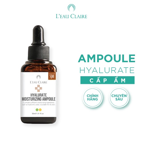 Tinh chất dưỡng da chuyên sâu L'eau Claire Hyalurate Moisturizing Ampoule 30ml