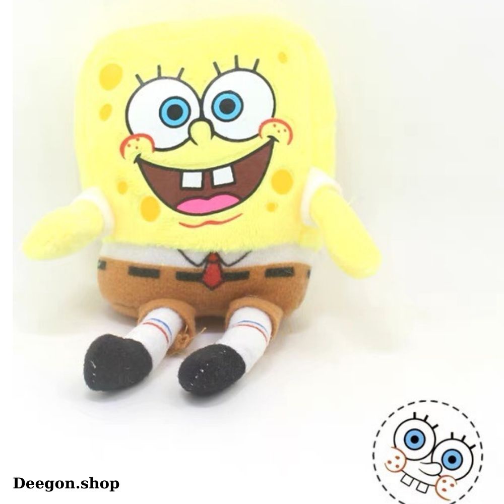 Móc khóa treo balo hình con sao biển và bọt biển,Móc chìa khóa nhìn thôi đã yêu rồi