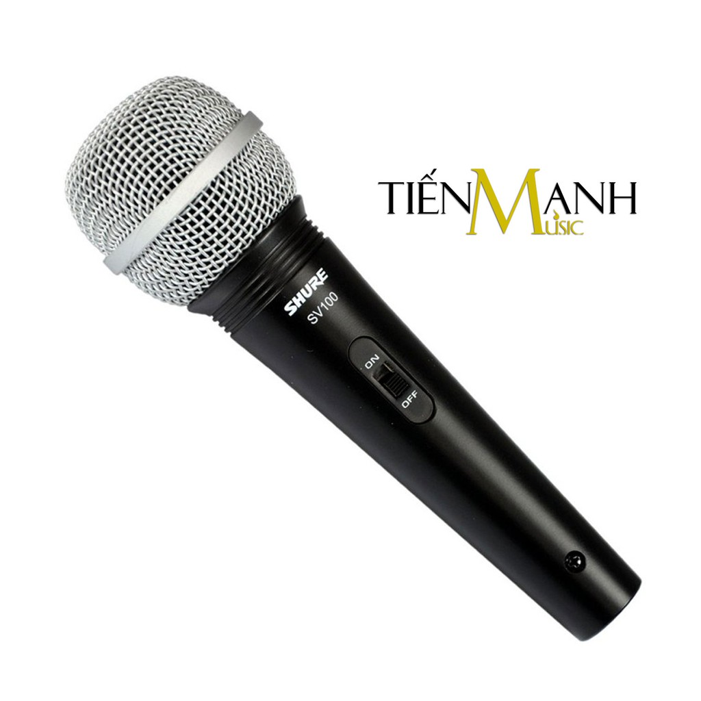 Mic Shure SV100 Có Dây Cầm Tay Vocal Microphone Karaoke Micro SV100-X - Chính Hãng USA