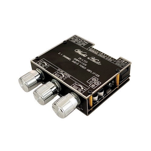 Mô đun bảng mạch khuếch đại âm thanh ZIQQUCU kỹ thuật số bluetooth 2.1 kênh 50W x 2/ 15W x 2 tiện lợi