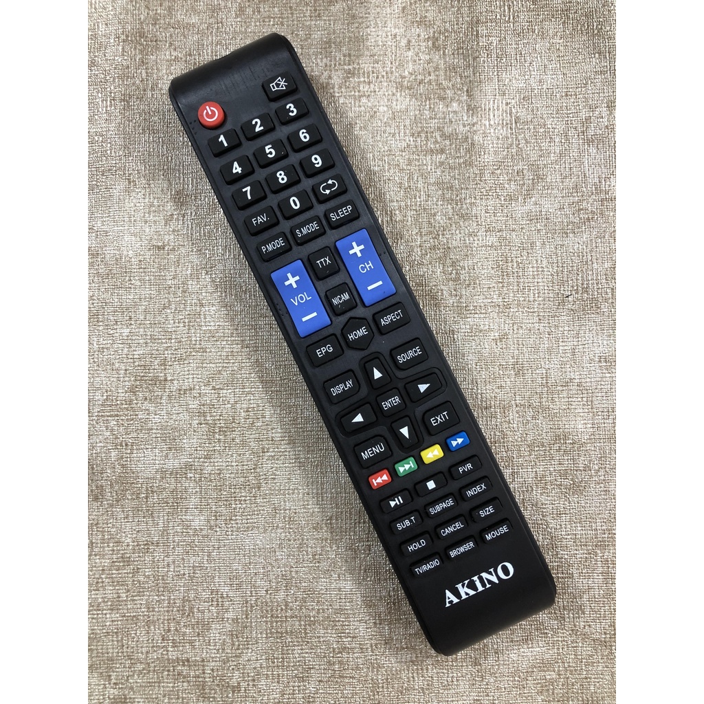 Remote Điều khiển từ xa dành cho tivi AKINO các dòng LED/LCD/ Smart - Hàng chính hãng ,mới 100%- Tặng kèm Pin.