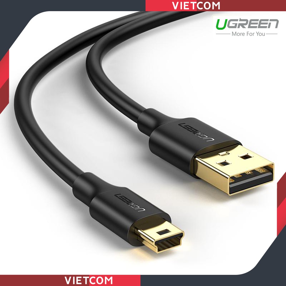 Cáp Mini USB To USB 2.0 Mạ Vàng Chính Hãng Ugreen - USB Cable IFC-400PCU - Mã 10354 - 10355 - 10385 | BigBuy360 - bigbuy360.vn