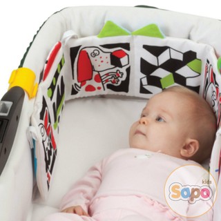 Sách Vải Kích Thích Thị Giác 2 Mặt, Quây Cũi Cho Bé