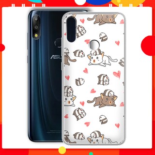 [FREESHIP ĐƠN 50K] Ốp lưng Zenfone Max Pro M2 in hình gấu trúc chibi cute - 01219 Silicone Dẻo