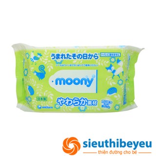 Khăn ướt Moony 80 tờ