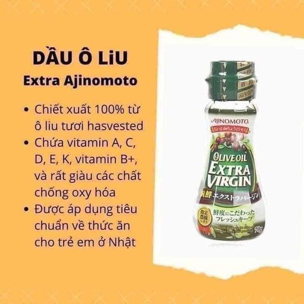 Dầu Ăn Dặm Hữu Cơ Cho Bé Ăn Dặm Từ 6 Tháng Tuổi Siêu Ngon Bổ Dưỡng