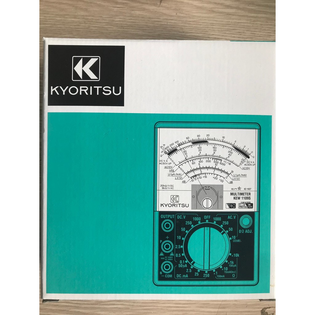 [KYORITSU] Đồng hồ vạn năng hàng chất lượng cao Model 1109S