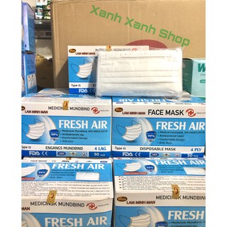 Khẩu Trang Fresh Air Nhập Khẩu Trắng