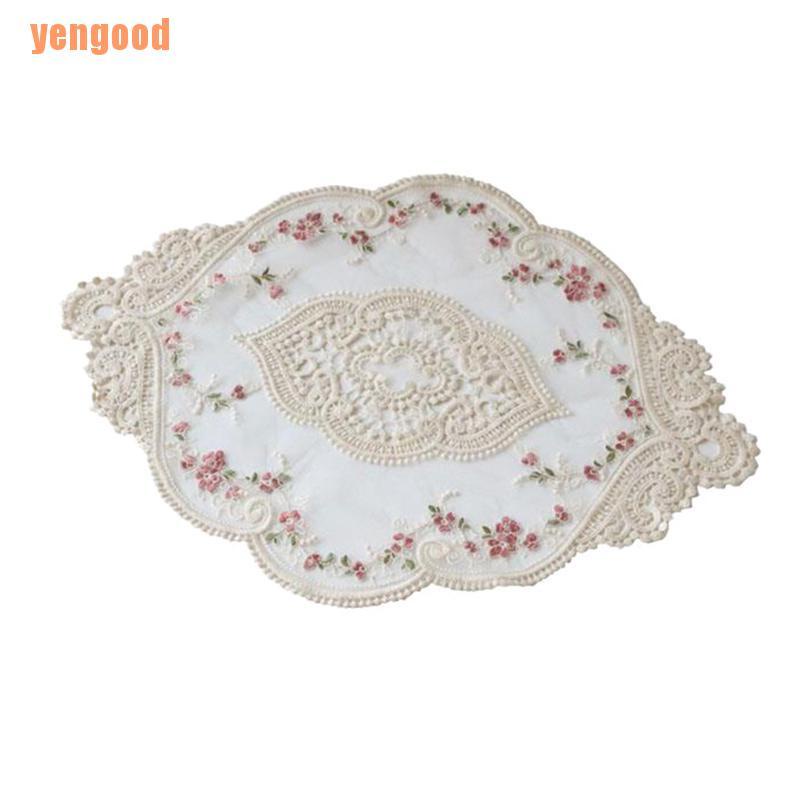 1 Khăn Trải Bàn Thêu Ren Phong Cách Châu Âu