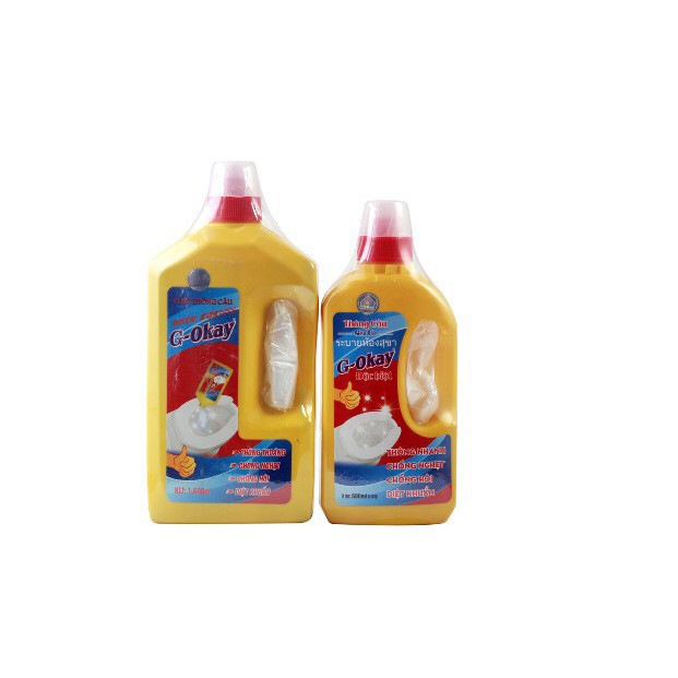 DUNG DỊCH THÔNG CẦU THÔNG CỐNG SIÊU TỐC G-OKAY CHAI 1000ML